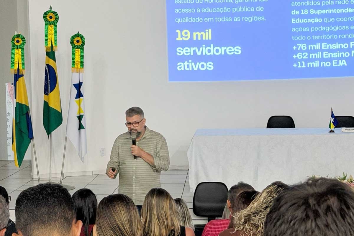 Governo de Rondônia reúne superintendentes de ensino em Ji-Paraná durante a Rondônia Rural Show
