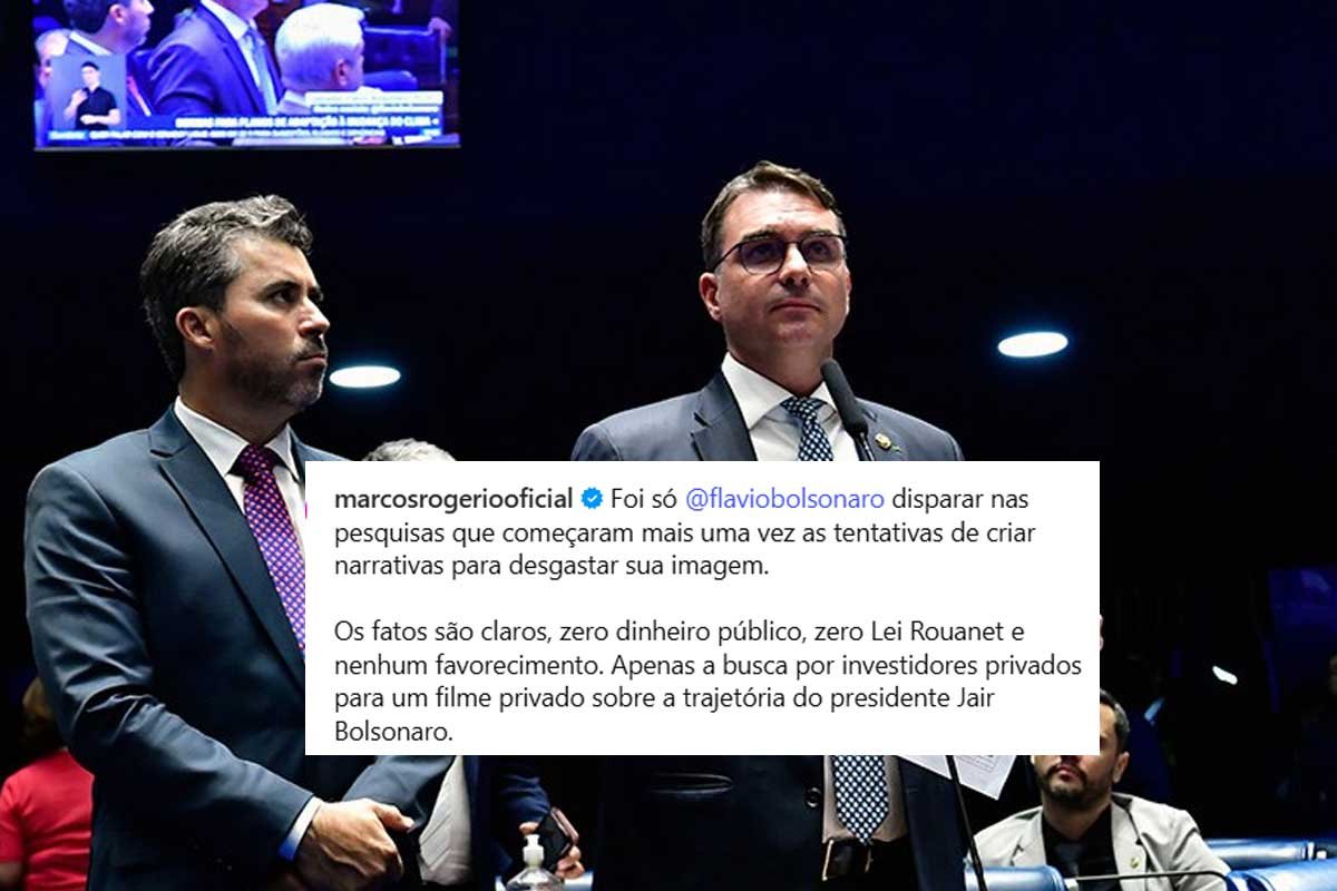 Marcos Rogério sai em defesa de Flávio Bolsonaro após caso Banco Master: 'Tentativas de criar narrativas'