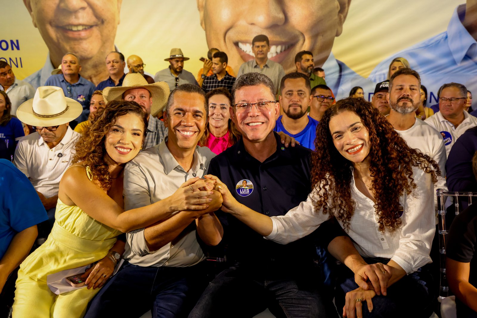 PSD, Avante, PRD e Solidariedade lotam convenção em Porto Velho e oficializam chapa majoritária