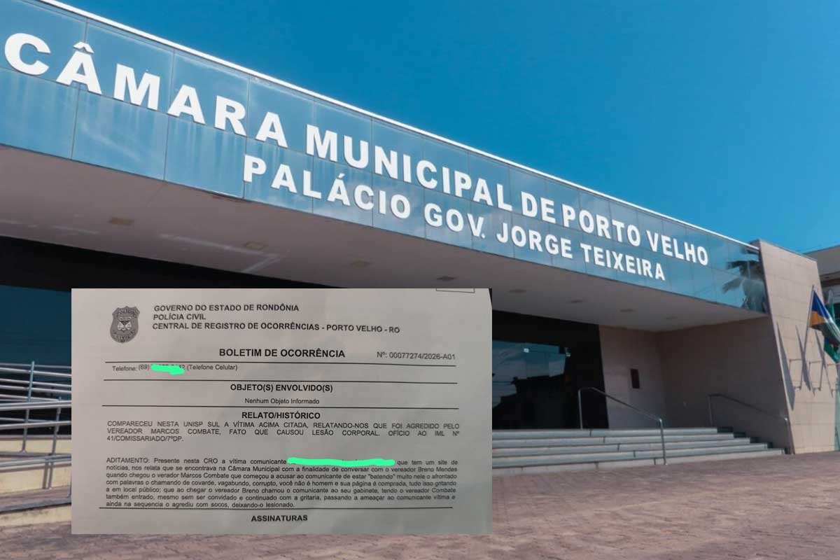 Vereador e jornalista registram versões opostas na polícia após confusão na Câmara; sindicato pede cassação de Marcos Combate